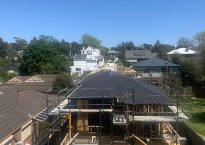 New Colorbond roof installation on the Mornington Peninsula