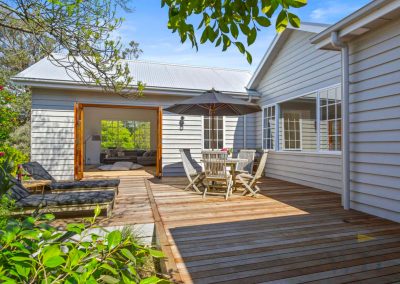 Completed Colorbond re-roof on the Mornington Peninsula by local plumber and roofer